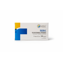 Buy Testosterone Cypionate 5 vials of 2 ml 250mg/ml MEDICAL PHARMA in Europe. €40.00