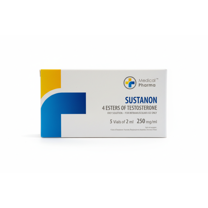 Buy Sustanon 5 vials of 2ml 250mg/ml MEDICAL PHARMA in Europe. €40.00